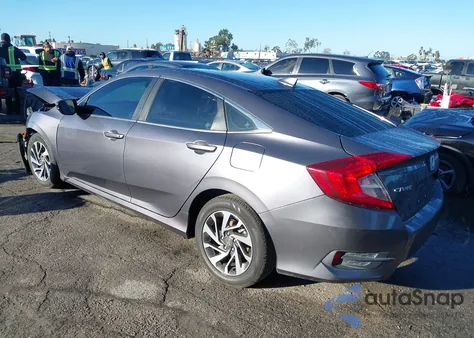 2018 Honda Civic Ex from USA, damaged, VIN 2HGFC2F78JH501282
